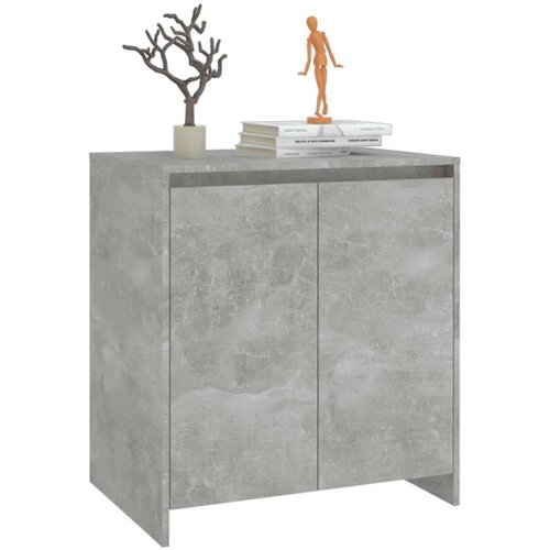 VidaXL Komoda siva boja betona 70 x 40 x 73,5 cm od iverice Slike