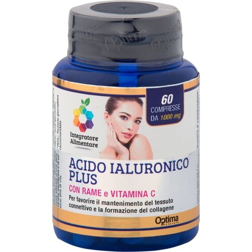 Optima Naturals Hialuronska kislina plus - tablete - 60 tablet Cene