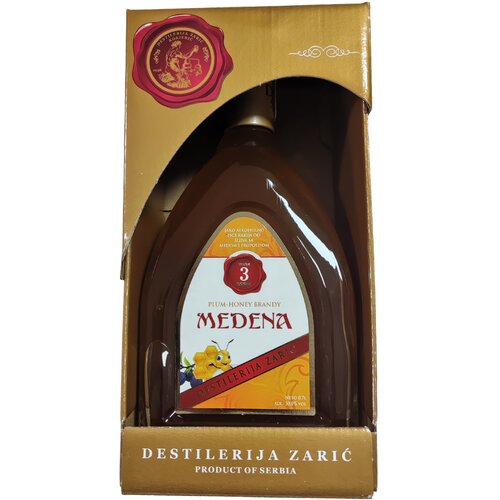 Destilerija Zarić Zarić Rakija Medena, Med i propolis, 0.7l Slike