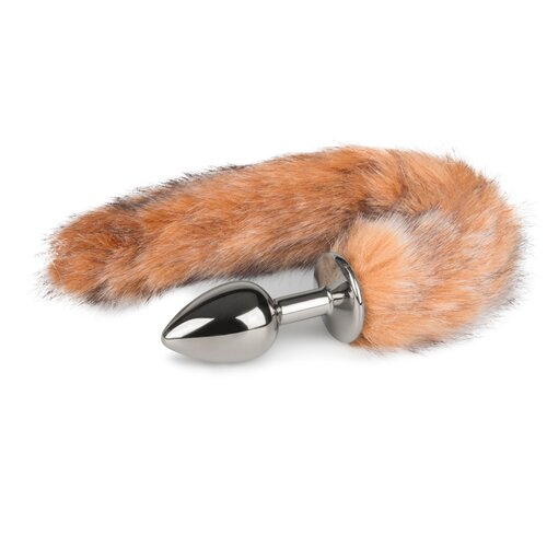 EasyToys - Fetish Collection Analni čep Fox Tail No. 7, srebrn Cene