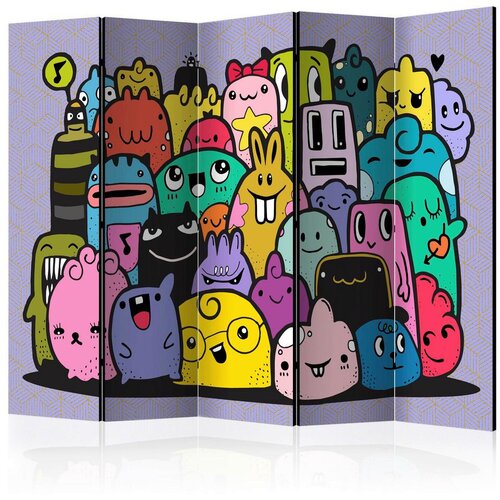 Artgeist Paravan Monsters I, 5-Delni, Dvostranski Cene