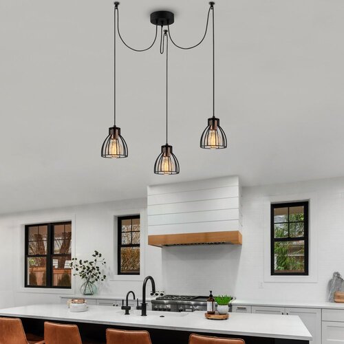 Opviq Luster Kemah-N-1232, 106cm, 105cm, 3xE27, 40W Cene