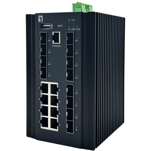 Level One Switch 20x GE IGX-2072 8x 1GbE.8x 2.5GbE SFP+ sw Cijene