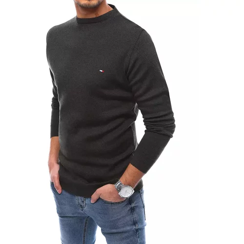 DStreet WX1860 anthracite men's sweater