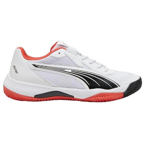 Puma Tek & Trail Chaussures de running NOVA Court Unisexe Blanc Bela Cene