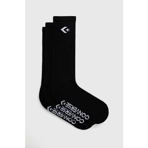 Converse Čarape za muškarce, boja: crna