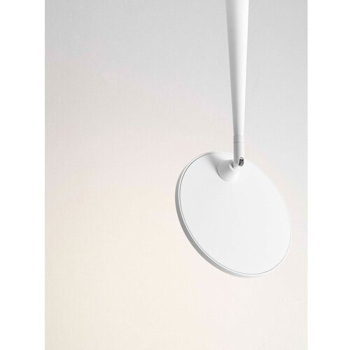 Nova Luce Mat bela aluminijasta LED stropna svetilka z upogljivo konstrukcijo Ekei &amp;ndash; Slike