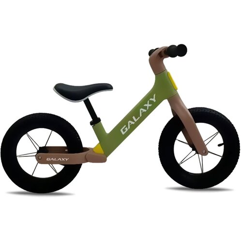 Galaxy Balance bike 12" COOPER zelena/braon Cene