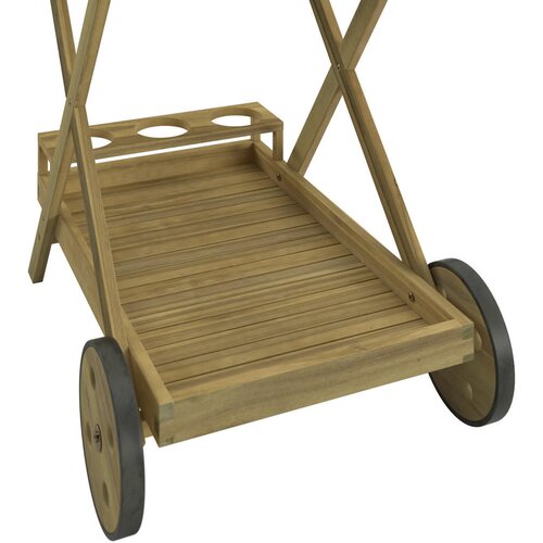 Ambia Garden VRTNI SERVIRNI VOZIČEK 85/90/53 cm Slike