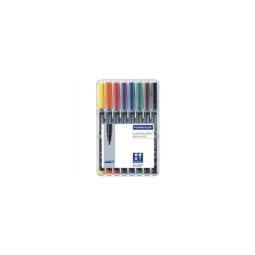 Staedtler Marker Lumocolor 314 WP8 1-2,5 mm, B, 8 komada Cijene