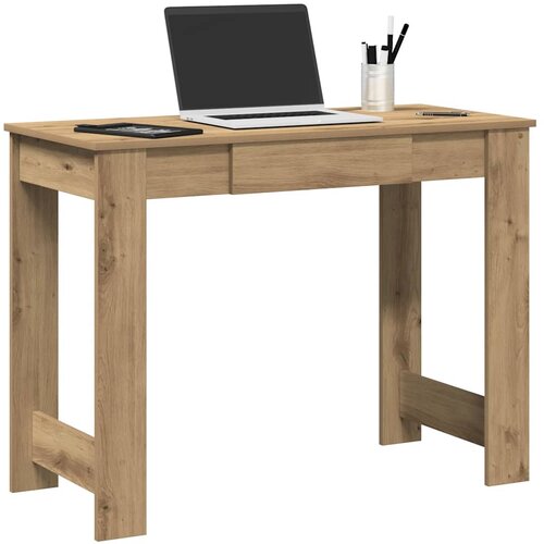 vidaXL Radni stol boja hrasta artisan 100x45x75 cm konstruirano drvo Cijene