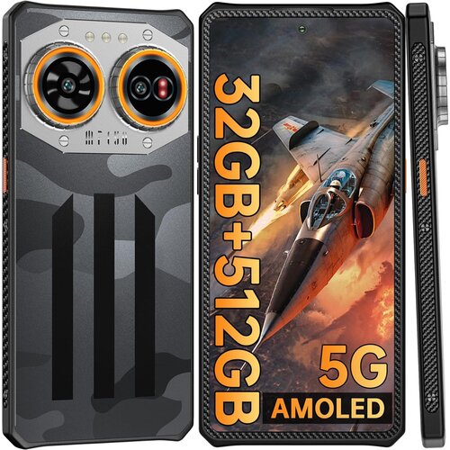 IIIF150 Air 2 Ultra 5G 32/512GB, črna pametni robustni telefon Android 13, 15000mAh 108MP+64MP nočni vid, (21579702) Cene