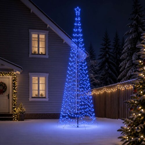  LED spiralno božićno drvce sa &amp;scaron;iljkom EKENAS Slike