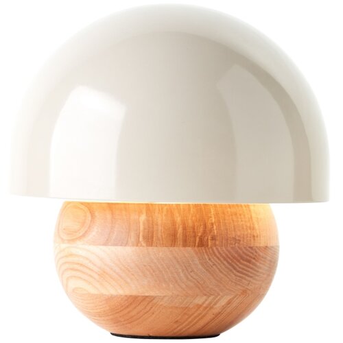 Brilliant Stona lampa NALAM 1xE14/40W/230V siva/jasen Slike