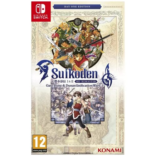 Konami Suikoden I&amp;amp;II HD Remaster: Gate Rune &amp;amp; Dunan Unification Wars Day 1 Edition (Nintendo Switch) Slike