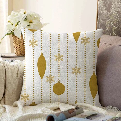 Minimalist Cushion Covers Božična prevleka za okrasno blazino Christmas Ornaments, 55 x 55 cm Cene