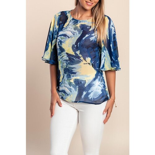 Fenzy Bluza S Printom, Plava Slike