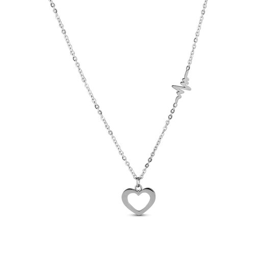Vuch Glimmer Silver Necklace Cene