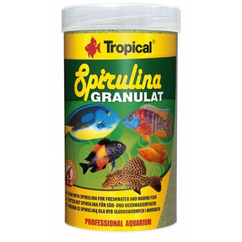 Tropical spirulina granulat 250ML/110G Slike