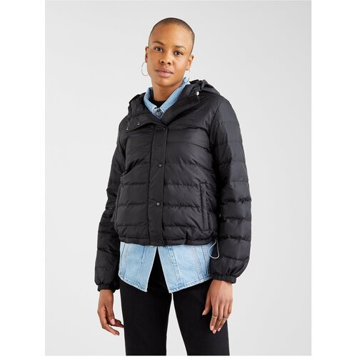 Levi&amp;#039;s Levi&amp;amp;apos;s Black Women&amp;amp;apos;s Quilted Jacket with Hood Levi&amp;amp;apos;s&amp;reg; Edie - Women Slike