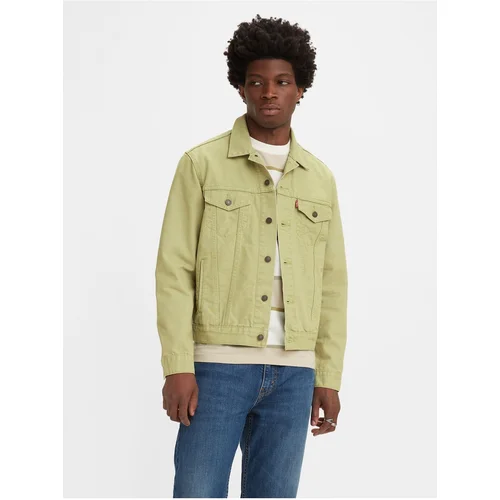 Levi's Levi&#39;s Light Green Men&#39;s Denim Jacket Levi&#39;s® Trucker - Men&#39;s