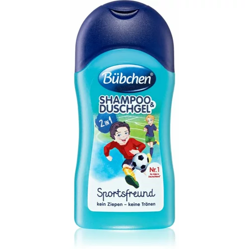 Bübchen Kids Shampoo & Shower II šampon i gel za tuširanje 2 u 1 putno pakiranje Sport´n Fun 50 ml