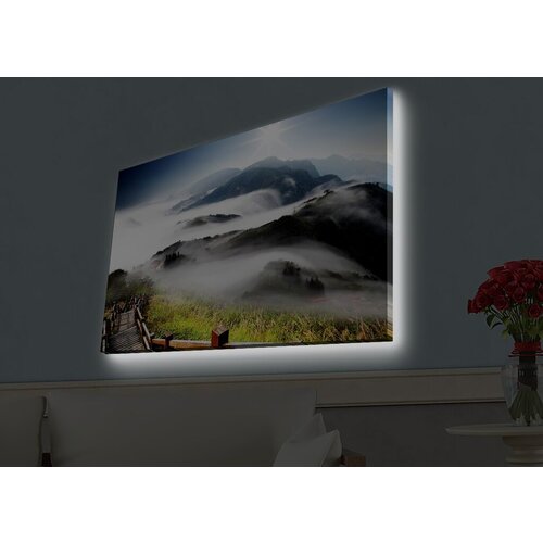 Wallity Slika sa LED osvetljenjem 4570HDACT-080, 45x70 cm Cene