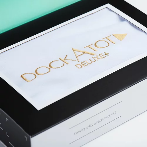 DockATot DockATot® Pamučna navlaka za gnijezdo Deluxe+ Pristine White (0-8 m)