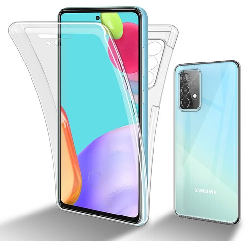 Cadorabo Ohi&scaron;je, združljiv s Samsungom v prozorni - 360 -&deg; za&scaron;čitni pokrov celotnega telesa - za&scaron;čita pred sprednjim in hrbtom, vsestransko za&scaron;čito z za&scaron;čitnikom zaslona, (20573707) Cene