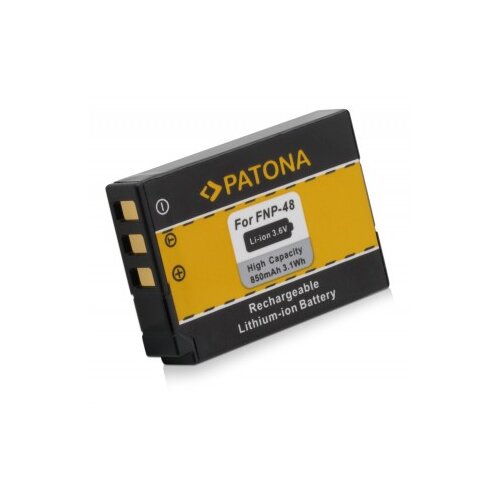 Patona baterija NP-48 za fuji QX1, 850 mah kompatibilnost s originalnom baterijom Slike