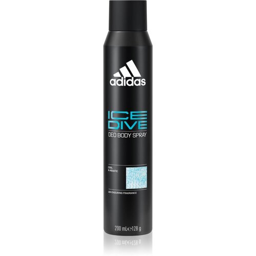 Adidas Ice Dive Deo Body Spray 48H deodorant v spreju brez aluminija 200 ml za moške Cene
