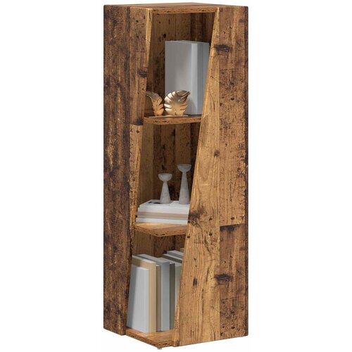  Bočna polica Staro drvo 33 x 32 x 100,5 cm Konstruirano drvo Slike