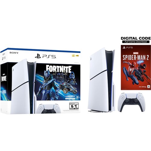Sony PlayStation 5 Slim D chassis + Fortnite VCH + Marvels Spider-Man 2 SE VCH PS5 1000045165MSM2 Cijene