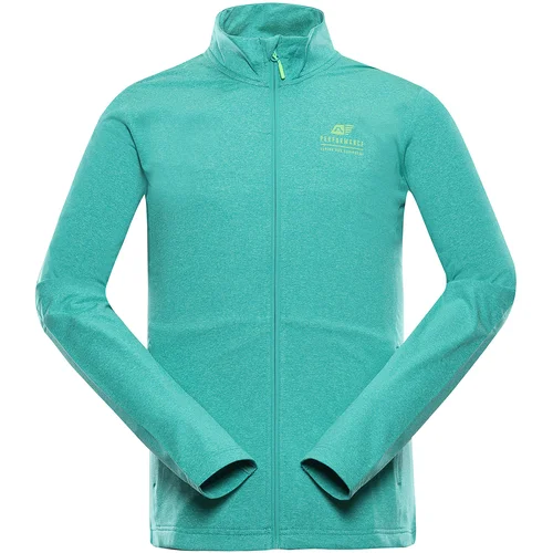 Alpine pro Men's quick-drying sweatshirt FRASEB neon green gecko