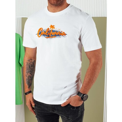 DStreet Men&amp;#039;s T-shirt with white print Slike