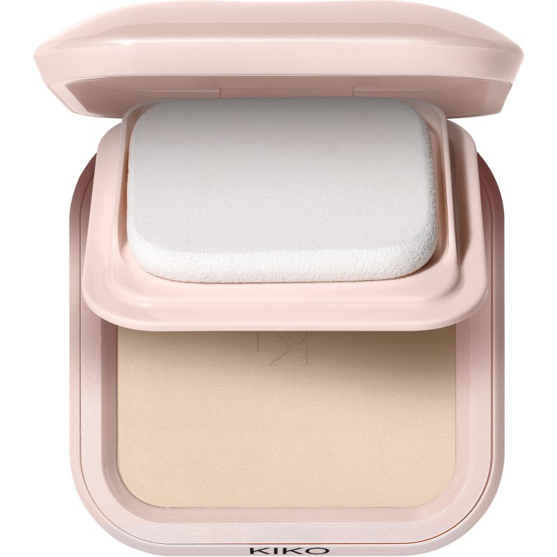 KIKO Milano Skin Lover Refining Face Powder Foundation kompaktni puder u prahu s mat efektom nijansa 01 Chantilly 10 g Slike