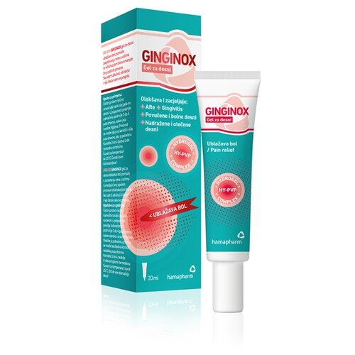 HAMAPHARM Ginginox gel za desni, 20ml Cene