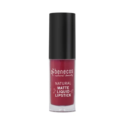 Benecos natural Matte Liquid Lipstick - Bloody berry