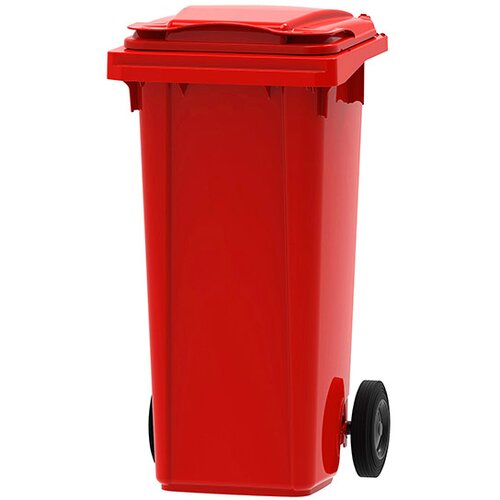 dvorišna kanta za smeće 120l Premium crvena 3020 P120 Slike