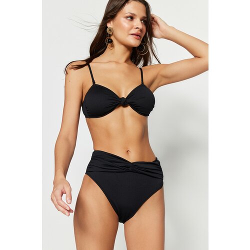 Trendyol Bikini Bottom - Black - Plain Slike