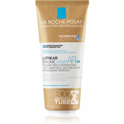 La Roche Posay Lipikar Baume AP+M regeneracijski balzam za telo za suho in občutljivo kožo 200 ml