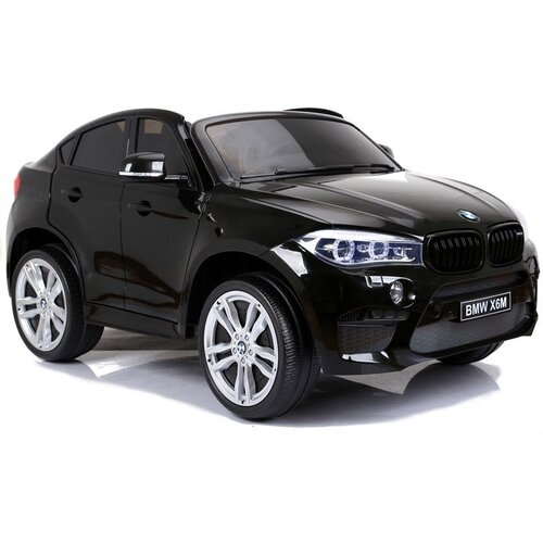  Licencirani auto na akumulator BMW X6M - dvosjed - crni/lakirani Cene