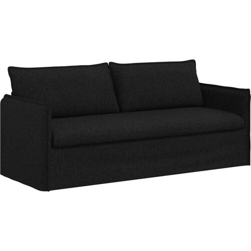 SOFA Crna 195 x 82 x 85 cm Metal Slike