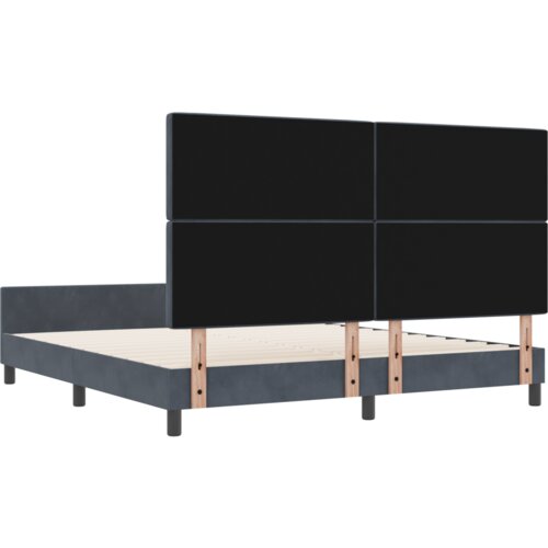  Krevet Okvir Tamnosivi 180x200 cm Bar&amp;scaron;un Slike