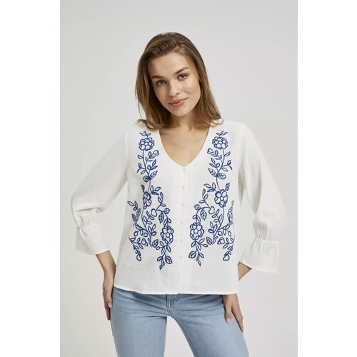 Marisse Women's Shirt L-Ko-4338 White Cene