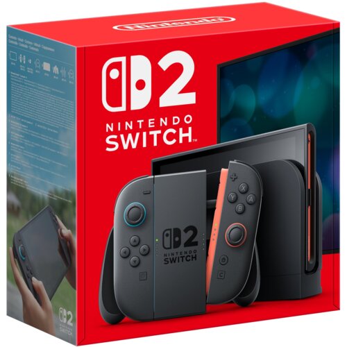 NINTENDO SWITCH 2 prijenosna igraća konzola 20,1 cm (7.9") 256 GB Ekran osjetljiv na dodir Wi-Fi Crno Cene