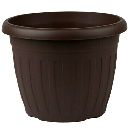 V tegla za cvijeće Jadran (Vanjska dimenzija (ø x V): 25 x 21 cm, Plastika, Smeđe boje) Cijene