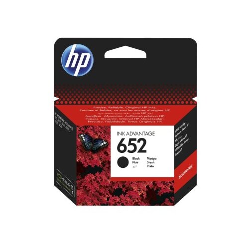 HP Kartu&scaron;a s črnilom 652, črna Cene
