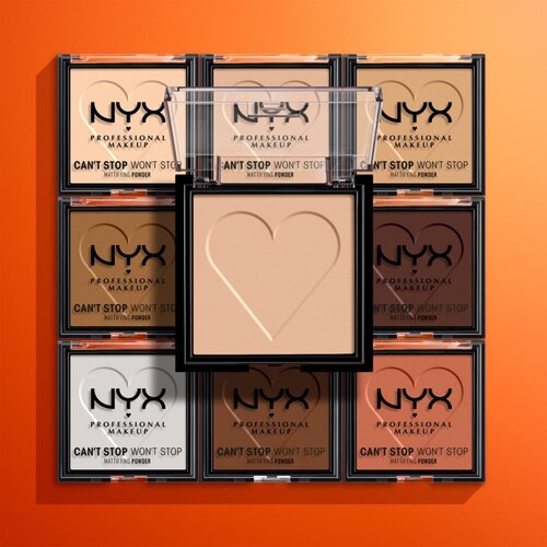 NYX Professional Makeup can&amp;#039;t stop won&amp;#039;t stop mattifying powder puder u prahu 6 g nijansa 11 bright translucent Slike