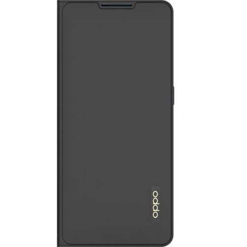 Oppo Ohi&scaron;je v obliki &scaron;koljke za Reno 6 Pro Folio Flip Cover z držalom za kartice, ?rna, (21373493) Cene